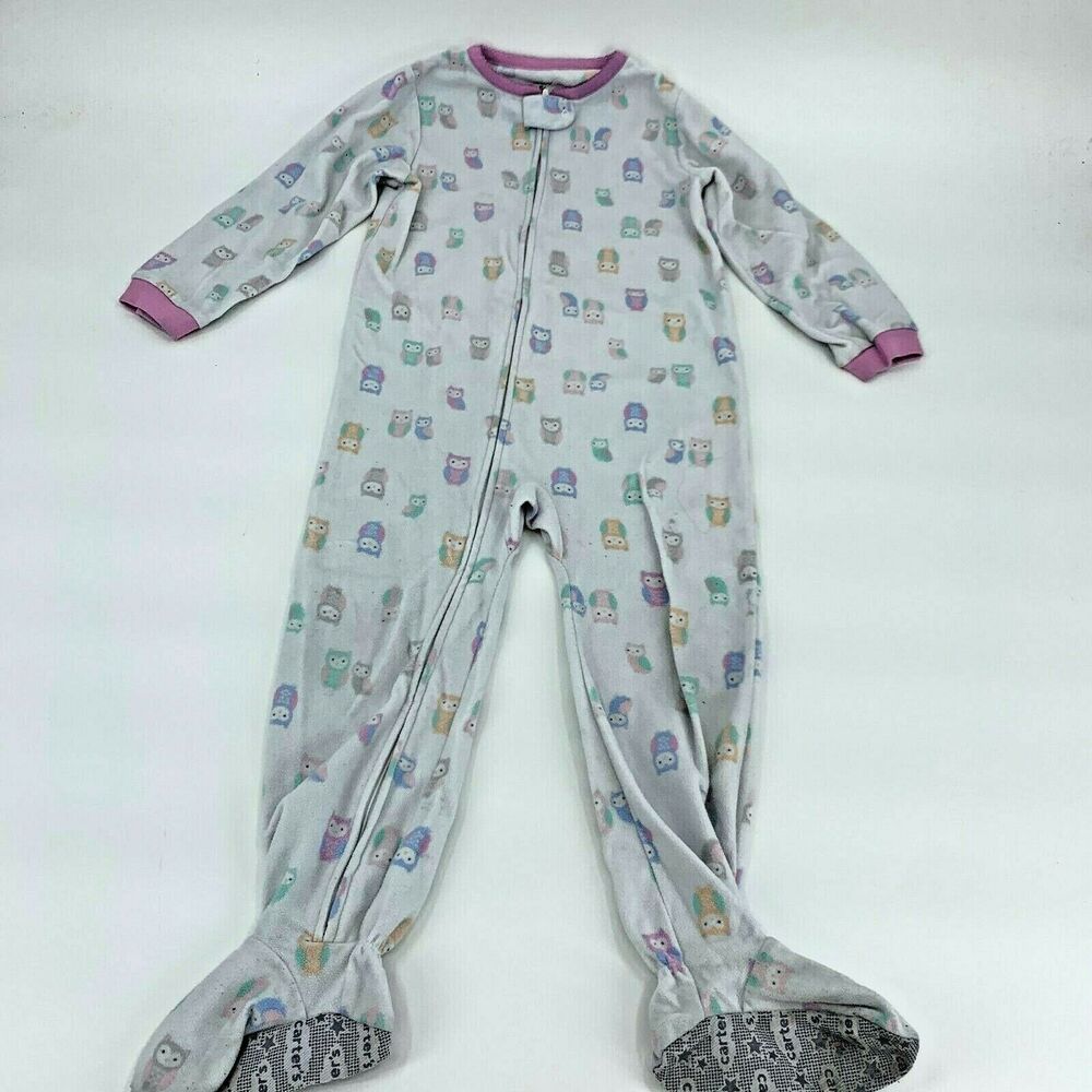 Carters Girls Pajamas One Piece Sz 5T